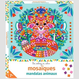 Mosaiques mandalas animaux