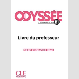 Odyssee methode francais b1 livre du pro