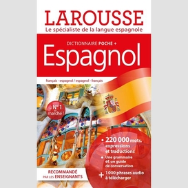 Dictionnaire larousse poche + espagnol