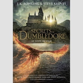 Secrets de dumbledore (les)