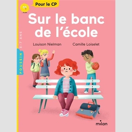 Sur le banc de l'ecole