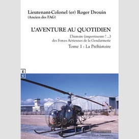 Aventure au quotidien (l')t01 prehistoir