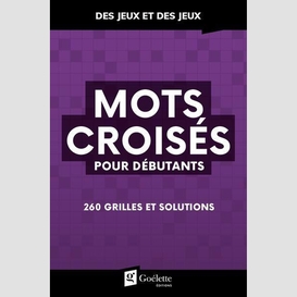 Mots croises pour debutants