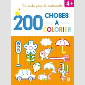 200 choses a colorier