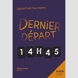 Dernier depart 14h45