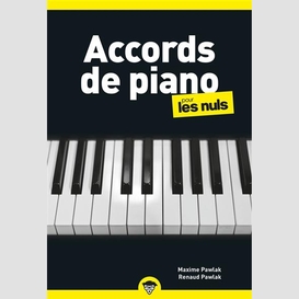 Accords de piano pour les nuls