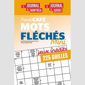 Mots fleches mini jeux inedits