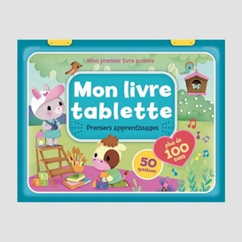 Mon livre tablette premiers apprentissag