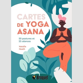 Cartes de yoga asana