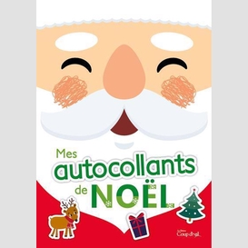 Mes autocollants de noel pere noel