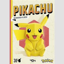 Pikachu un papertoy a creer