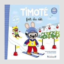 Timote fait du ski