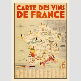 Carte des vins de france (la)