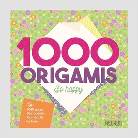1000 origamis so happy
