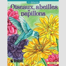 Oiseaux abeilles et papillons