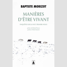 Manieres d'etre vivant