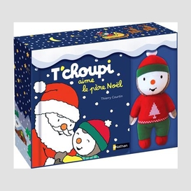 Coffret t'choupi aime le pere noel