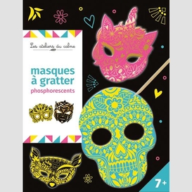 Masques a gratter phosphorescents