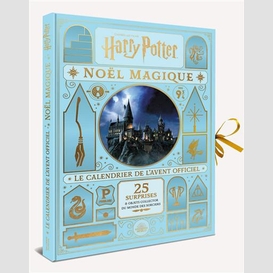 Harry potter calendrier de l'avent noel