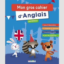 Mon gros cahier d'anglais maternelle