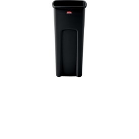 Poubelle carree 87,1 l noir