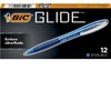 12/bte stylo retr med bleu glide