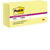 12/pqt post-it super-collant 3x3po jaune