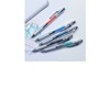 Stylo retr gel 0,5mm turq infree