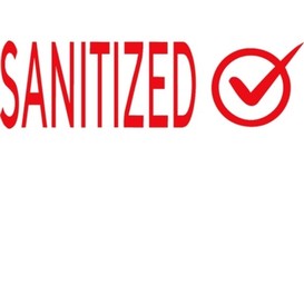 Tamp sanitized 4911 covid rge