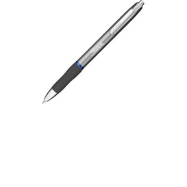 2/pqt stylo rt .7 gel bleu cyl gris