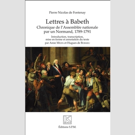 Lettres à babeth