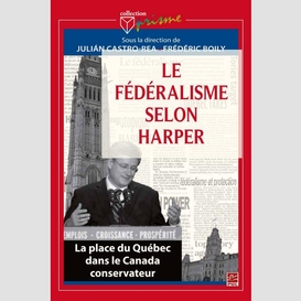 Le fédéralisme selon harper