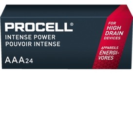 24/bte batterie aaa procell intense