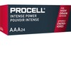 24/bte batterie aaa procell intense