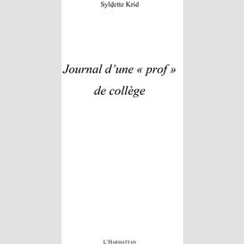 Journal d'une 