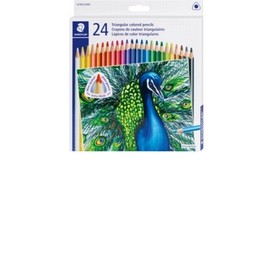 24/bte crayon couleur staedtler triangle