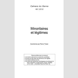 Minoritaires et légitimes