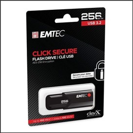 Cle usb 3.2 512 go noir click