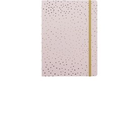 Carnet 8,25x5,75 conf rose filofax