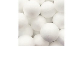 Boules de polystyrene, 75 mm, 12/pqt