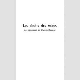 Les droits des mères