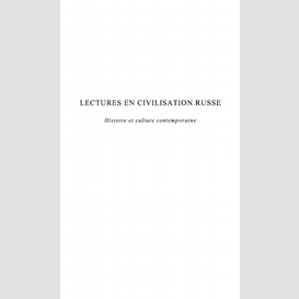 Lectures en civilisation russe