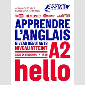 Apprendre l'anglais niveau a2