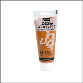 Acrylique studio 100ml sienne naturelle