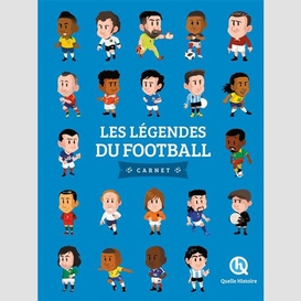 Legendes du football (les) carnet