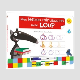 Mes lettres minuscules avec loup