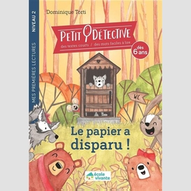 Papier a disparu (le)