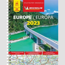 Europe atlas routier 2023