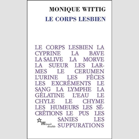 Corps lesbien (le)