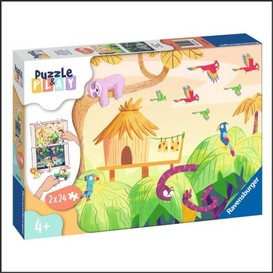 Puzzle & play 2x24mcx - la jungle